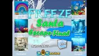 Freeze Santa Escape Final Video Walkthrough