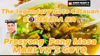 5DEKADA NA GOTO CALAUAN NG MARLYN'S GOTO BINABALIK BALIKAN @boknoypalaboytv  #gotobatangas