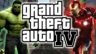 GTA 4: HULK VS IronMan VS Spider Man Mod - EPIC Battle !