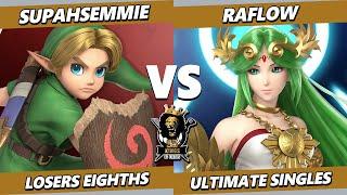 Kings of Fields 4 TOP 8 - Supahsemmie (Young Link) Vs. Raflow (Palutena) Smash Ultimate - SSBU