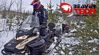 The Best Way To Clear Grown In Trails, Beaver Tech Brush Cutter