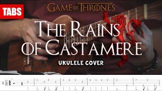 ИГРА ПРЕСТОЛОВ | Укулеле ТАБЫ | The Rains of Castamere | композитор Рамин Джавади | Красная свадьба