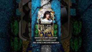 Daniel Passarella 97 Sbc Serie A Record Breaker | Madfut 23 Sbc Solution #shorts #shortsvideo