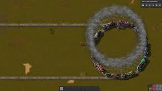 Factorio - Automated Locomotive Loop