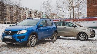 SANDERO STEPWAY Шатал Твой X-RAY / Тест-Драйв и Обзор