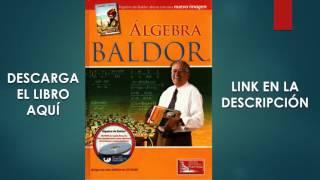 Algebra De Baldor 2da Edicion (Nueva Edición) DESCARGALO PDF