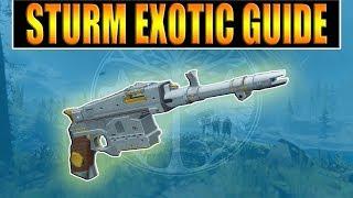 Destiny 2 Guide - How To Get The STURM & DRANG Exotic Handcannon & Sidearm