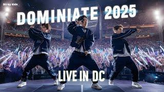 Stray Kids DOMINATE Nationals Park 2025  Full Concert Set in Washington DC [dominATE Tour]
