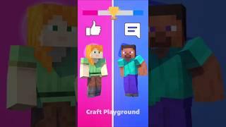 Singing Challenge: Boys VS Girls - Funny MAIZEN Minecraft Animation #shorts