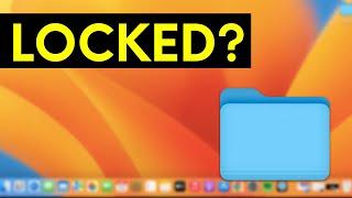 How To Lock a Folder in Macbook Air / Pro or iMac?