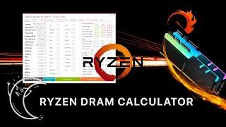 Розгін Оперативної Пам'яті. RYZEN DRAM CALCULATOR 1.73