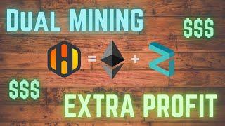 Extra Profit! Dual Mining Ethereum and Zilliqa on HiveOS