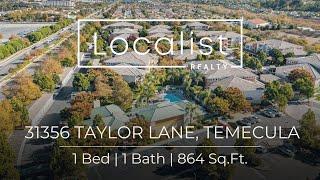 Check out this 1 bed, 1 Bath condo at Temecula Creek Village