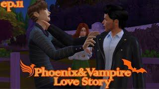 Phoenix&Vampire Love Story/Episode-11 ''Eyes tells everything''/Sims 4‍️