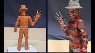 Скульптура Фредди Крюгера  / Sculpting Freddy Kryeger