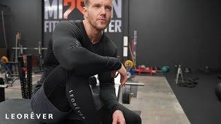 Leorever Black Compression Wear