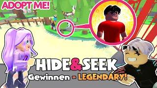 HIDE AND SEEK, aber wir spielen um SELTENE ADOPT ME Pets