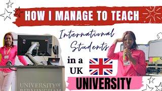 How to Teach International Students in a UK University | Classroom management tips