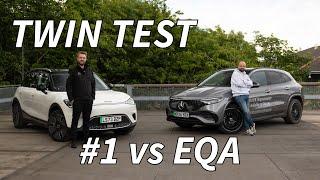 TWIN TEST: smart #1 vs Mercedes-Benz EQA facelift with @GoksCarLounge | 2024 electric SUV showdown