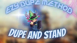 :)YBA DUPE STAND METHOD | ARCADE DUPE METHOD! YBA DUPE STANDS & SKINS