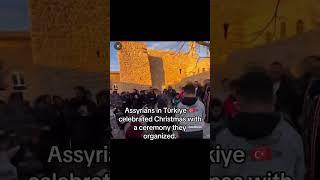 Assyrians in Türkiye celebrate Christmas #assyrians #türkiye #shorts