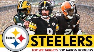 UPDATED Steelers Wide Receiver Targets After Signing Aaron Rodgers Ft. Romeo Doubs & Amari Cooper
