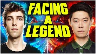 GRUBBY vs MOON - Facing A LEGEND | WC3