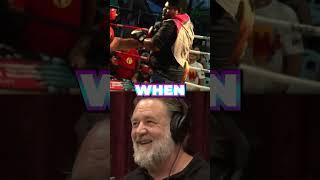 Russell Crowe WARNS Joe Rogan About Befriending Fighters