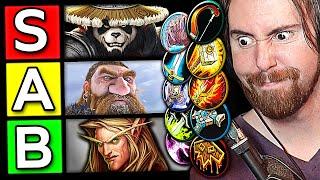 Asmongold Ranks Every Single WoW Race & Class Spec | TIER LIST