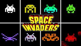 Space Invaders  Versions Comparison 