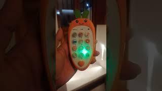 CUTENESS CARROT PHONE TOY #asmr #satisfying #soundeffects #chickensound #phonetoy