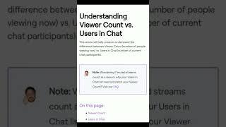 The difference between View count and Chatters? | Twitch Viewer Count vs Twitch Users in Chat