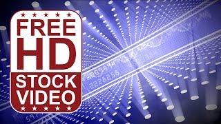 Free Stock Videos - abstract blue hi-tech digital background with spot lights