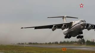 How military aircraft extinguish forest fires