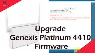 Upgrade Genexis Platinum 4410 Firmware