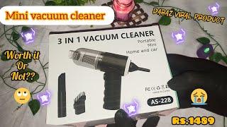 Daraz Viral mini vacuum/Blower Air Dusters TESTED -Are They Worth It ? || Daraz Shopping Haul