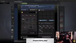 PhantomLord wins a DLore on CSGODouble.gg