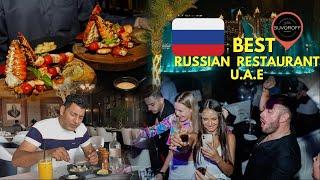 Best Russian  Food in Dubai | Suvoroff Restaurant | Russian Cuisine | The Chef's Way