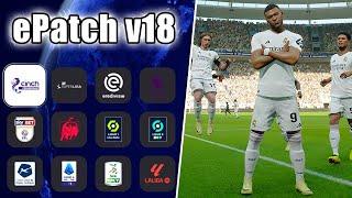 eFootball 2024 : New ePatch V18 | Season 8 Update, 2024/25 Transfers, Unlock All Teams & More!"