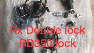 This lock set is operated by a Single key and doubles the security of your bike. Lock se Rx RD lock