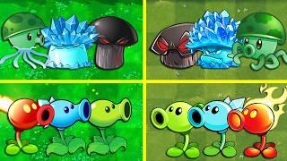 Random All Team PVZ 1 vs PVZ 2 Battlez - Which Version Will Win?