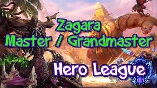 How to play Hero League #25 - Zagara - Grandmaster / Master - Heroes of the Storm - Voice Chat