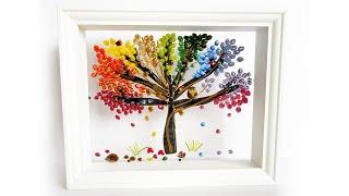 Fused Glass Rainbow Tree, Bullseye 90COE #tabithasglassemporium#happyfusing#fusedglass