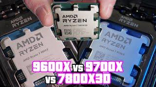 9600X + 9700X vs 7800X3D - What's Best For Gaming?