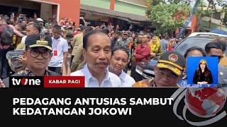 Presiden Jokowi Mampir ke Pasar Sanggam di Berau | Kabar Pagi tvOne