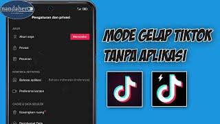 TikTok Dark Mode Tutorial Without Application on Xiaomi PHONES