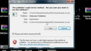 HomebrewHackers Tutorials - How To Download Legal Wii Sytem Files With NUS Downloader