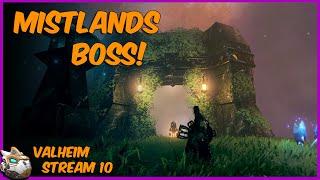 Mistlands Boss! Valheim Mistlands Gameplay Stream