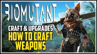 BIOMUTANT How to Craft Weapon