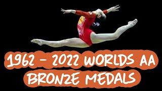 All Bronze Medalists - Gymnastics World Championships: 1962 - 2022